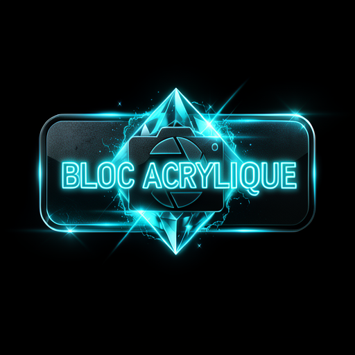 bloc acrylique